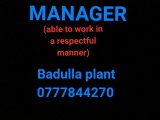 JOB VACANCIES