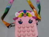 Unicorn popit side bags