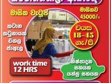 JOB VACANCIES From  Katunayaka