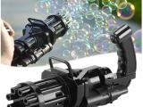Gatling Bubble Gun Machine