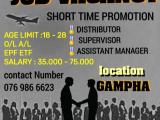 JOB VACANCIES From Gampaha