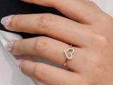 New Simple Heart Ring
