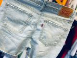 LEVI'S - PATCHED DENIM SHORTS