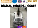grey colored high accuracy mineral weighing scale