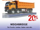 Electronic pit type road vehicle weighridges for industrial use