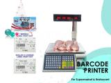 barcode printing scale with LCD/LED backlit in Uganda kampala