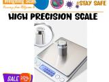 precision analytical balance with a readability ranging from 0.01mg