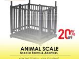 LCD display large digital animal weighing scale 1500kg