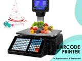 barcode printing scale with printing speed >50mm/s with 1year warranty in shop Kampala