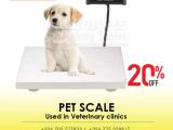 veterinary weighing scale with stable rubber feet for weighing dogs for sell