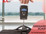 portable electronic digital travel digital luggage hanging weighing scale