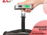 blacklight lcd digital weighing stainless luggage weight scale