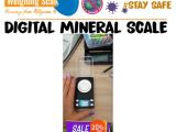 electronic digital jewellery precision mineral weighing scale