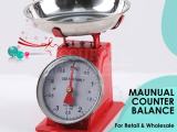 Counter Scale With a Domestic Warranty of One Year Only