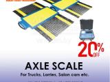 Truck Scale 2 Pads Wheel Weighers Axle Scale Portable
