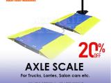 Electronic Truck Axle Scales Supplier in Uganda