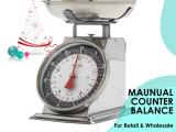 manual counter weighing scale for butcher shop in Uganda