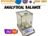 digital laboratory analytical scale balance at supplier shop