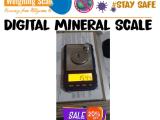 digital precision jewelry scale with a cover tray