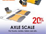 Portable Truck Axle Pad Scales in Uganda